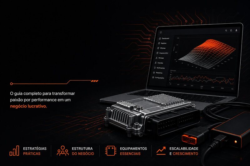 Capa: Como Montar uma Empresa de Reprogramação de ECU